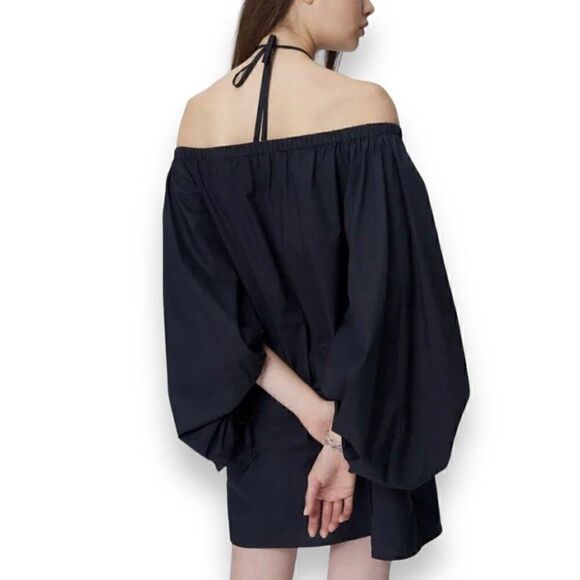 Rebecca Minkoff Reese Puff Sleeve Dress - Picture 1 of 6